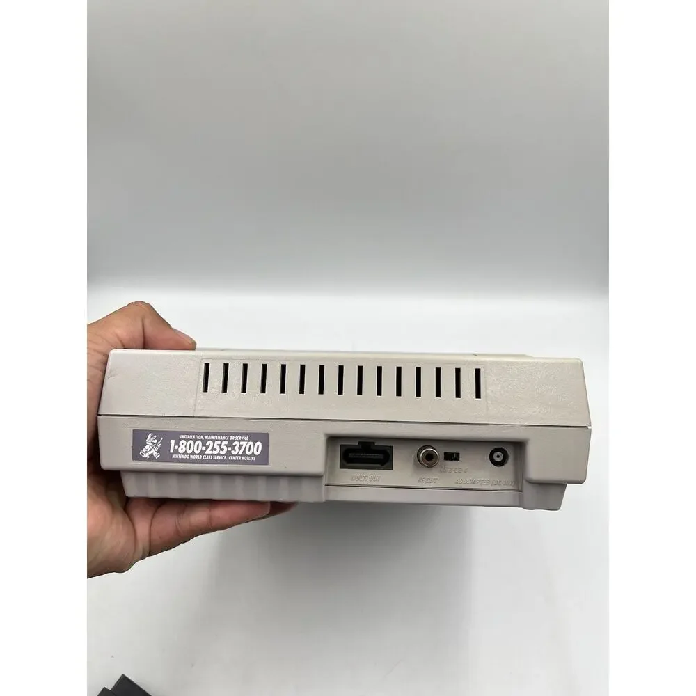 Nintendo Super NES Console SNS-001 OEM Bundle Controller Power AV Cord